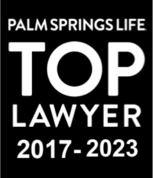 Palm Springs Life Top Lawyer 2017 - 2023
