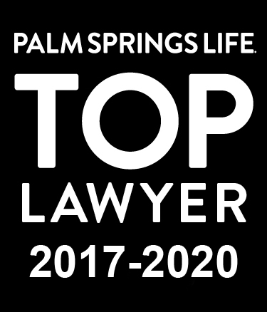 Palm Springs Life Top Lawyer 2017 - 2020